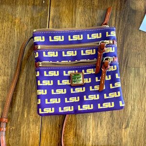 NWOT D&B Small LSU Crossbody